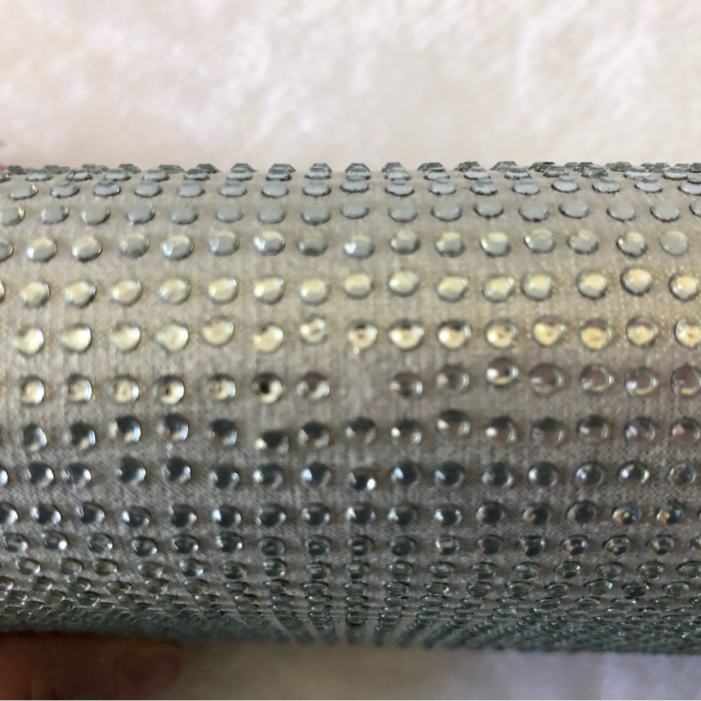 Nina Crystal Minaudiere Flap Long Clutch & Crossbody, NWT - Picture 10 of 12